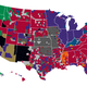 Image for article titled Facebook Data Give Us The Best Fandom Map of the NCAA Tournament